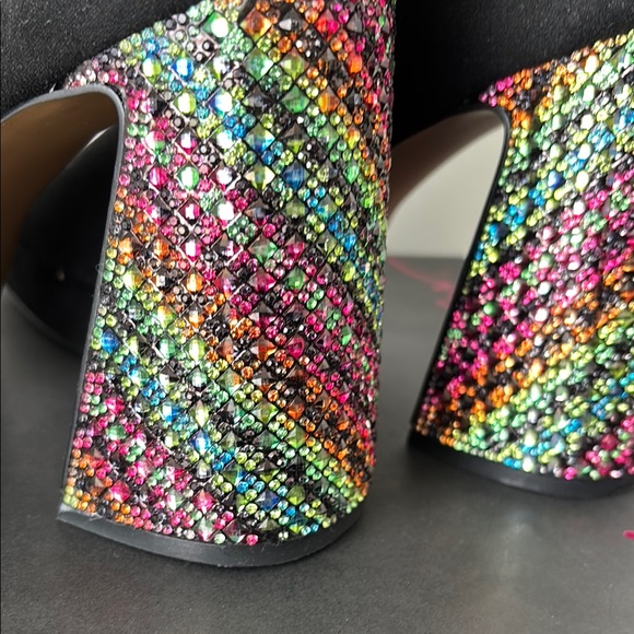 (NIB) Betsey Johnson Women’s Raylan Platform with Rhinestone Heel Bootie - Picture 13 of 13